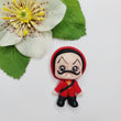 Load image into Gallery viewer, 630 The Professor Clay Doll for Bow-Center, Jewelry Charms, Accessories, and More