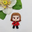 Load image into Gallery viewer, 632 Tokyo Clay Doll for Bow-Center, Jewelry Charms, Accessories, and More