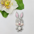 Load image into Gallery viewer, 641 Pernalonga Clay Doll for Bow-Center, Jewelry Charms, Accessories, and More