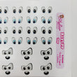 Load image into Gallery viewer, Adhesive Resin Eyes & Mouth for Clays Multicolor R127 PP (X-SM) Toy 28 UNITS