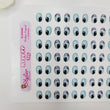 Load image into Gallery viewer, Adhesive Resin Eyes for Clays Multicolor R129 PP (X-SM) Toy 35 Pairs