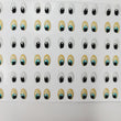 Load image into Gallery viewer, Adhesive Resin Eyes for Clays Multicolor R130 PP (X-SM) 60 Pairs