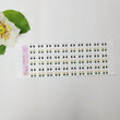 Load image into Gallery viewer, Adhesive Resin Eyes for Clays Multicolor R130 PP (X-SM) 60 Pairs