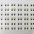 Load image into Gallery viewer, Adhesive Resin Eyes for Clays Multicolor R130 PP (X-SM) 60 Pairs
