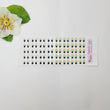 Load image into Gallery viewer, Adhesive Resin Eyes for Clays Multicolor R130 P (SM) 40 Pairs