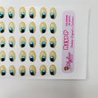 Load image into Gallery viewer, Adhesive Resin Eyes for Clays Multicolor R130 P (SM) 40 Pairs
