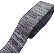 Load image into Gallery viewer, Black Cetin/Lurex Ribbon - 027703 - 1 1/2" (40mm) - 5 yards
