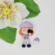Load image into Gallery viewer, 569 Vera The Photographer Clay Doll for Bow-Center, Jewelry Charms, Accessories, and More