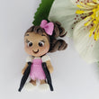 Load image into Gallery viewer, 546 Tamara Clay Doll for Bow-Center, Jewelry Charms, Accessories, and More
