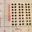 Load image into Gallery viewer, Adhesive Resin Eyes for Clays Multicolor STY R045 (SM / P) 64Pairs