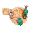 Load image into Gallery viewer, MD #10 Adorable Kawai Plants Silicone Mold
