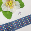 Load image into Gallery viewer, Embossed Gel Hearts Grosgrain Ribbon - K34036891710 - 1 1/2" (40mm) - 5 yards