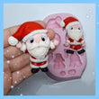 Load image into Gallery viewer, KKA #46 Dual Noel Cuteness Silicone Mold