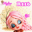 Load image into Gallery viewer, Adhesive Resin Eyeshadows for Clays Multicolor STY R116 (SM - P) 64Pairs