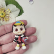 Load image into Gallery viewer, 301 Kiko Clay Doll for Bow-Center, Jewelry Charms, Accessories, and More