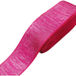 Load image into Gallery viewer, Hot Pink Satin/Lurex Ribbon - 027704 - 1 1/2" (40mm) - 5 yards