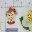 Load image into Gallery viewer, Flash Super Girl #215 Clay Doll for Bow-Center, Jewelry Charms, Accessories, and More