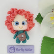 Load image into Gallery viewer, Merina Baby #369 Clay Doll for Bow-Center, Jewelry Charms, Accessories, and More