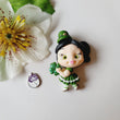 Load image into Gallery viewer, 488 Regan Clay Doll for Bow-Center, Jewelry Charms, Accessories, and More