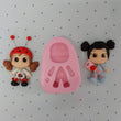 Load image into Gallery viewer, MA 663 Cute Pajamas Silicone Mold