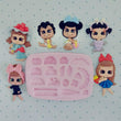 Load image into Gallery viewer, MA 712 Hair Creations #2 Silicone Mold