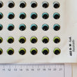 Load image into Gallery viewer, Adhesive Resin Eyes for Clays Multicolor MNC 460 B-M- Perfect Doll 30 Pairs
