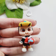 Load image into Gallery viewer, 301 Kiko Clay Doll for Bow-Center, Jewelry Charms, Accessories, and More