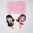 Load image into Gallery viewer, KKA #26 Dancer Divas 3 Silicone Mold