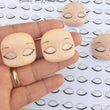 Load image into Gallery viewer, Adhesive Resin Clear Eyelashes for Clays V.A. (X-SM) 36 Pairs 5.7MM
