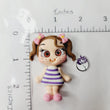 Load image into Gallery viewer, 667 Flor The Mascote Clay Doll for Bow-Center, Jewelry Charms, Accessories, and More