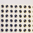 Load image into Gallery viewer, Adhesive Resin Eyes for Clays Multicolor V.A. 009 (X-SM) 48 Pairs(PP)