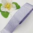 Load image into Gallery viewer, Lilac Cetin/Lurex Ribbon - 027702 - 1 1/2" (40mm) - 5 yards