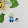 Load image into Gallery viewer, 397 Mini Alien Clay Doll for Bow-Center, Jewelry Charms, Accessories, and More