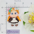Load image into Gallery viewer, Bella #064 Clay Doll for Bow-Center, Jewelry Charms, Accessories, and More