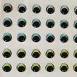 Load image into Gallery viewer, Adhesive Resin Eyes for Clays Multicolor MNC 460 B-M- Perfect Doll 30 Pairs