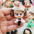 Load image into Gallery viewer, 054 Baby Mummy Clay Doll for Bow-Center, Jewelry Charms, Accessories, and More