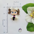 Load image into Gallery viewer, 054 Baby Mummy Clay Doll for Bow-Center, Jewelry Charms, Accessories, and More