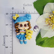 Load image into Gallery viewer, 343 Lucas & Bibi Twins Clay Doll for Bow-Center, Jewelry Charms, Accessories, and More