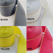 Load image into Gallery viewer, Glitter Gold Edge Grosgrain Ribbon - 1 1/2" (38mm) - 5 yards