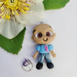Load image into Gallery viewer, 094 Calvin Clay Doll for Bow-Center, Jewelry Charms, Accessories, and More