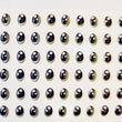 Load image into Gallery viewer, Adhesive Resin Eyes for Clays Multicolor V.A. 0026 (SM) 48 Pairs(P)
