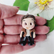 Load image into Gallery viewer, 140 David Clay Doll for Bow-Center, Jewelry Charms, Accessories, and More
