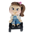 Load image into Gallery viewer, 156 Dora Clay Doll for Bow-Center, Jewelry Charms, Accessories, and More