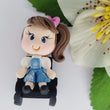 Load image into Gallery viewer, 156 Dora Clay Doll for Bow-Center, Jewelry Charms, Accessories, and More