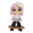 Load image into Gallery viewer, 041 Athena The Skater Clay Doll for Bow-Center, Jewelry Charms, Accessories, and More