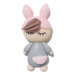 Load image into Gallery viewer, MeToo Bunny Grey #373 Clay Doll for Bow-Center, Jewelry Charms, Accessories, and More