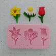 Load image into Gallery viewer, MA 440 Flowers Silicone Mold