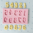 Load image into Gallery viewer, MA 724 Numbers p/sm #2 Silicone Mold