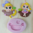Load image into Gallery viewer, MA 795 Cute Boat P Silicone Mold