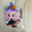 Load image into Gallery viewer, MA 798 Witch on the Broom #1 Silicone Mold